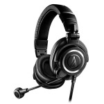 Audio-Technica ATH-M50xSTS USB ausinės, Juodos spalvos