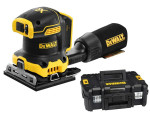 Dewalt vibracinis šlifuoklis DCW200NT, 18V, lagaminas,  be akumuliatoriaus ir kroviklio