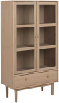 Ekranas cabinet ASTON 80x40xH144,8cm, light oak