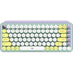 Belaidė mechaninė klaviatūra Logitech POP KEYS, Mėtų spalvos, Išdėstymas: Išdėstymas: US tarptautinis (Qwerty)