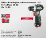 METABO GRĄŽAS 12V 38Nm 2x2.0Ah BS BL 12