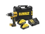 Suktuvas-gręžtuvas DeWalt DCD800H2T-QW; 18 V; 2x5,0 Ah akum.