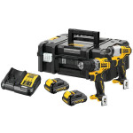 DEWALT COMBO SET 12.0V DCK2110C2T (DCD701 + DCF801) 2x1.3Ah TSTAK II