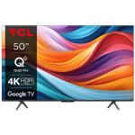 Televizorius Televizor TCL QLED 50T7B, 126 cm, Smart Google TV, 4K Ultra HD, Clasa F