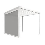 Sienelė pavėsinei Home4you Mirador 3x4 m, balta