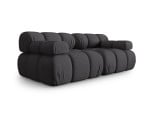 Modulinė sofa Micadoni Bellis, 188x94x64 cm, pilka