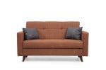 Sofa-lova Asir Polya Tile Red, ruda