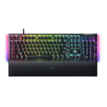 Razer | BlackWidow V4 | Klaviatūra žaidimams | su laidu | RU | Juodas | Geltona Switch