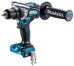 Makita DF001GZ Akumuliatorinis gręžtuvas-suktuvas XGT, 140/68Nm, bešepetėlinis variklis, 13mm metalinis griebtuvas, "Z" versija - komplektuojamas be akumuliatoriaus ir kroviklio