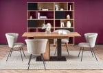 DOLOMIT table votan oak/juodas