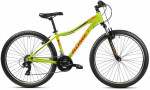 Dviratis Romet Rambler R6.0 JR 2024 lemon-juodas-red-17" / M (Dydis: 17" / M)