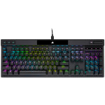 Corsair K70 PRO Optinė RGB-Gaming-Klaviatūra, su laidu, RGB-LED-Hintergrundbeleuchtung, Optinė CORSAIR OPX-Tastenschalter, QWERTZ (DE)-išdėstymas