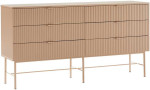 Sideboard SEQUENCE 158x40xH83cm, cappuccino